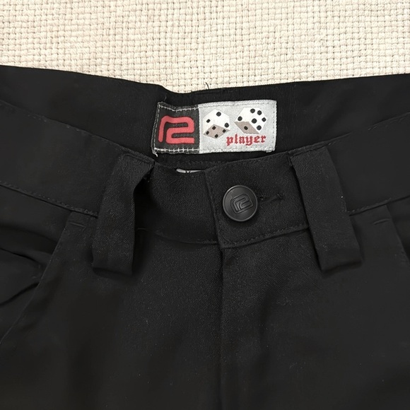 Vintage R2 Player Pants with Blue Embroidered Tribal Graphics - Picture 8 of 14